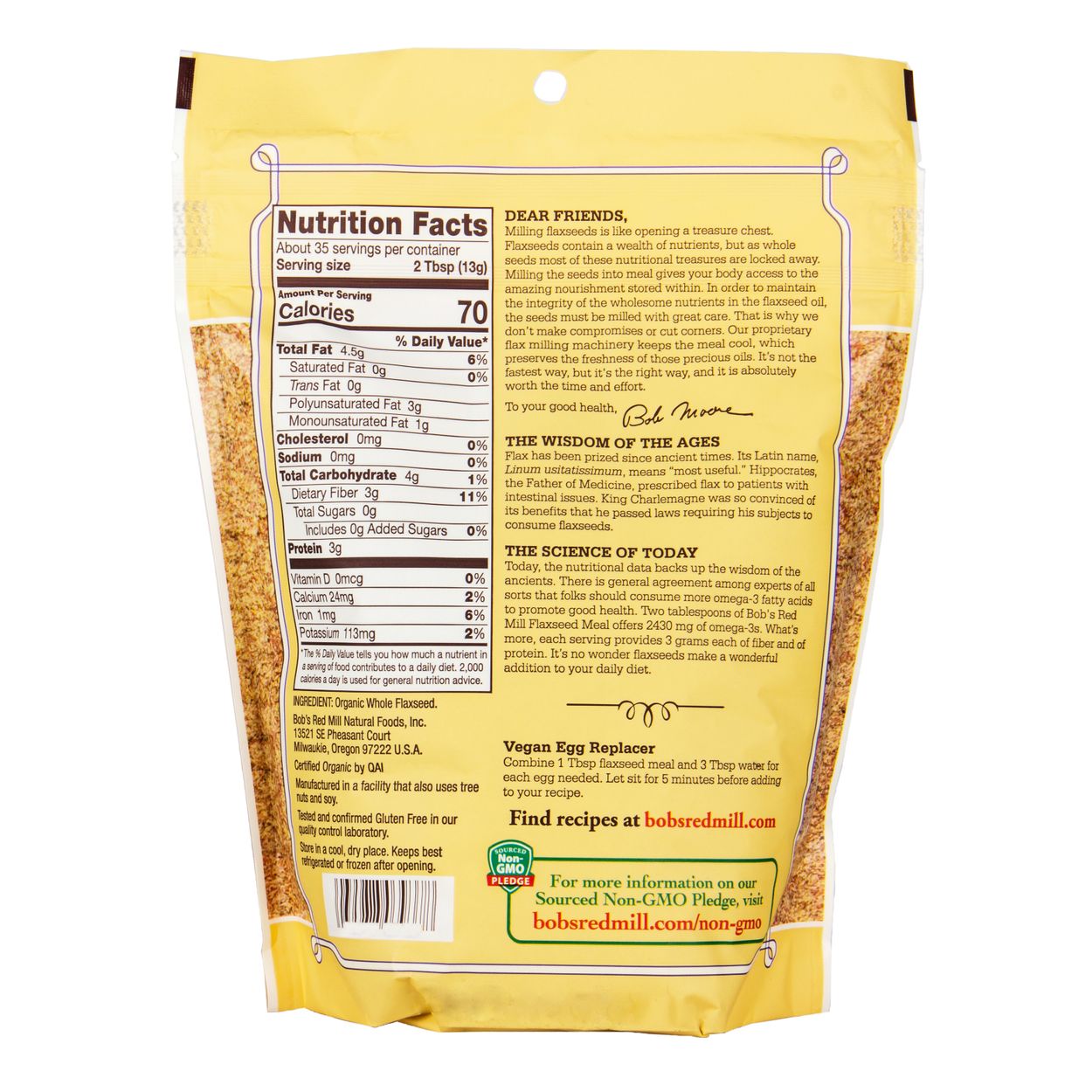 32-ground-flaxseed-nutrition-label-labels-design-ideas-2020