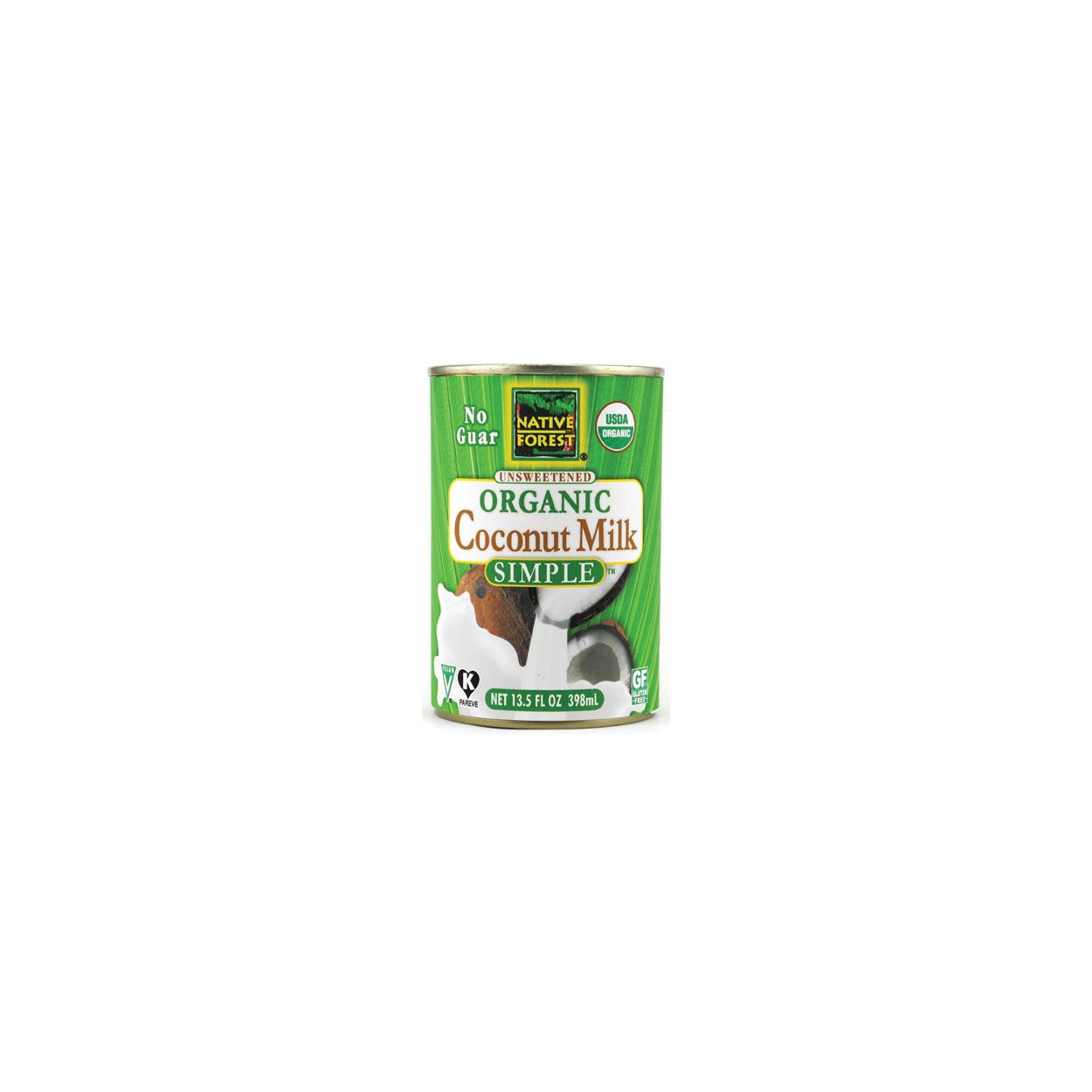 ミルク Native Forest Coconut Milk, Simple, Organic - Azure Standard