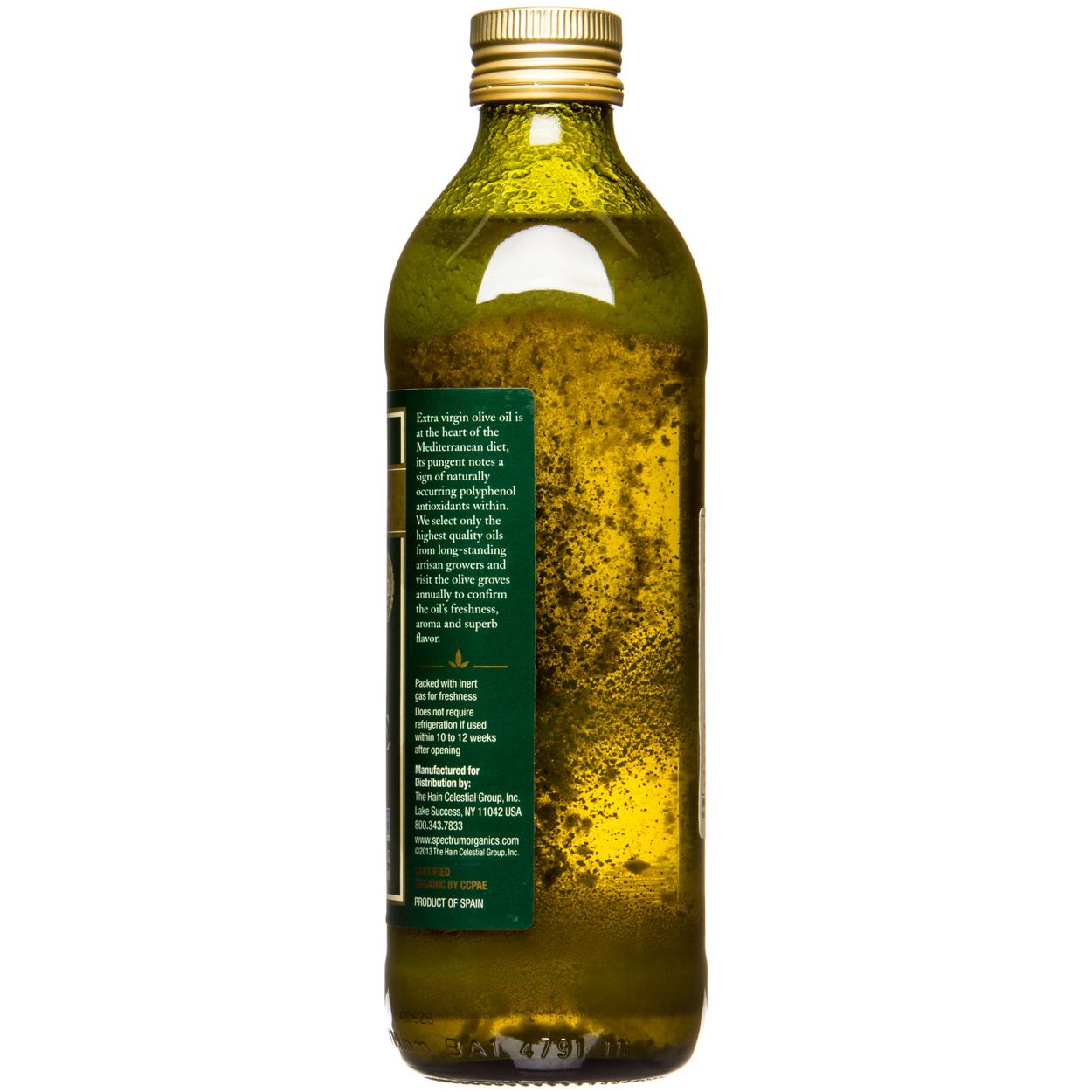Spectrum Olive Oil, Extra Virgin, Organic - Azure Standard