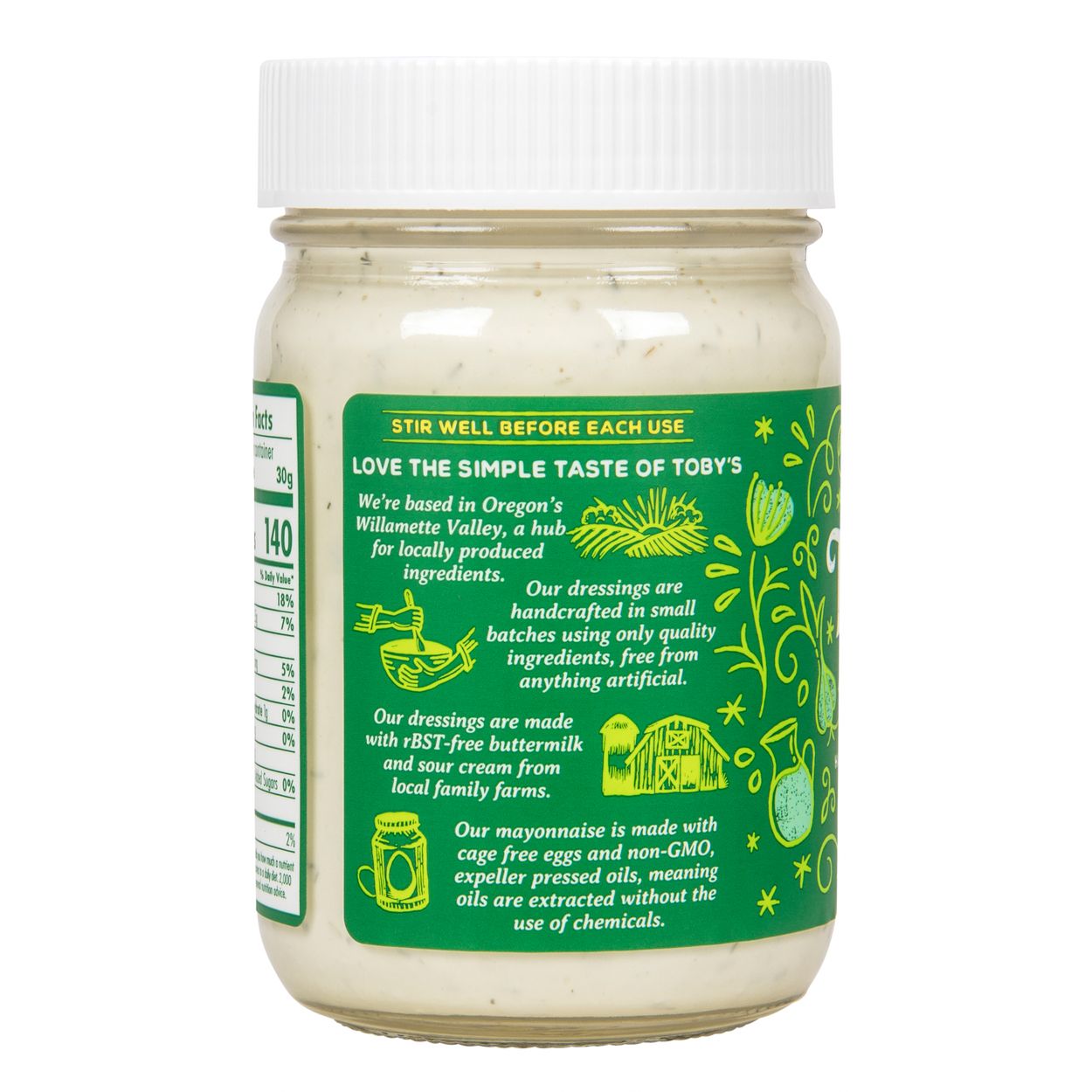 Toby's Ranch Salad Dressing & Dip - Azure Standard