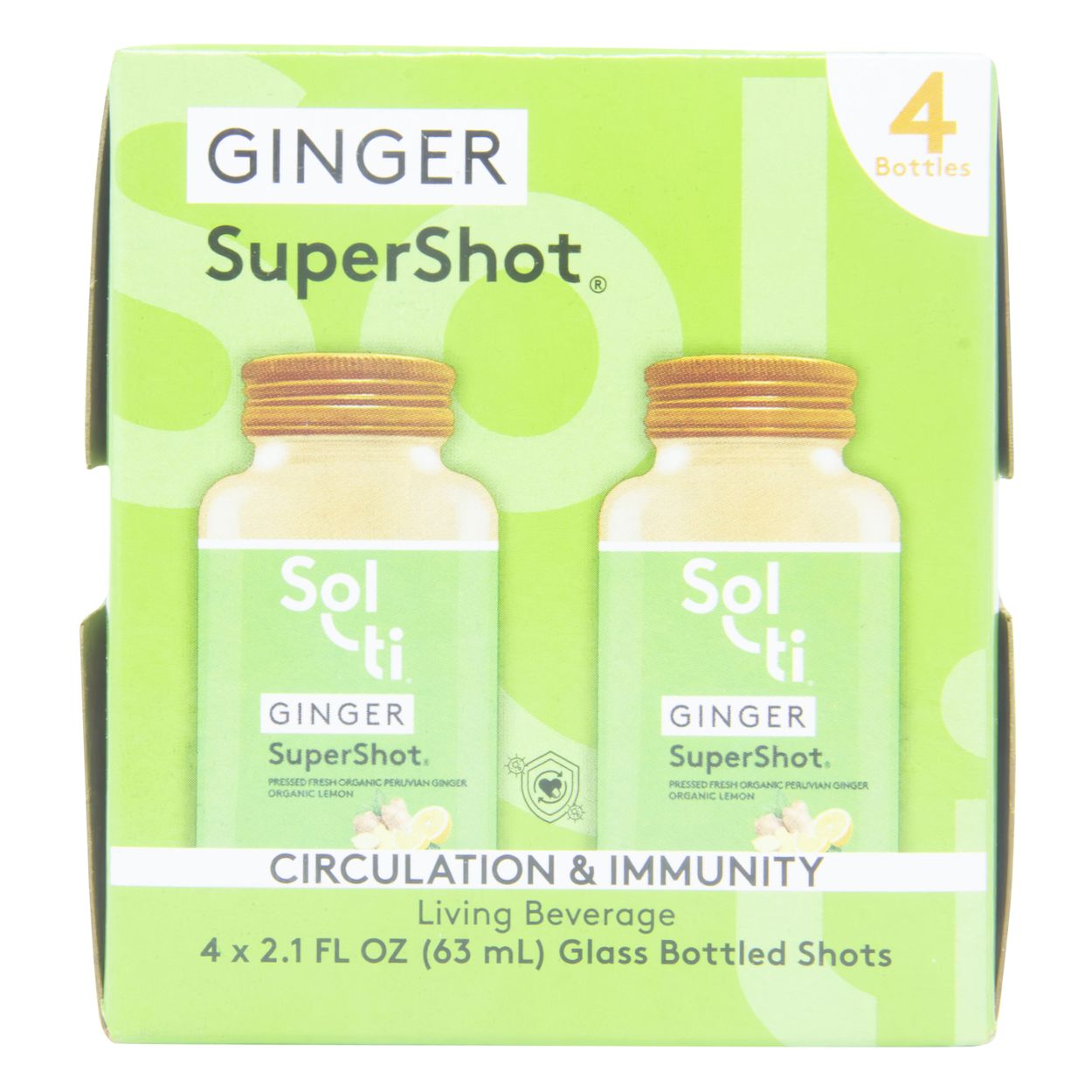 Sol-ti, Inc. SuperShot, Ginger, Organic - Azure Standard