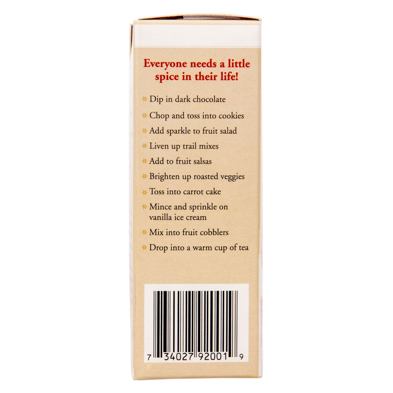 Ginger People Crystallized Ginger, Organic - Azure Standard