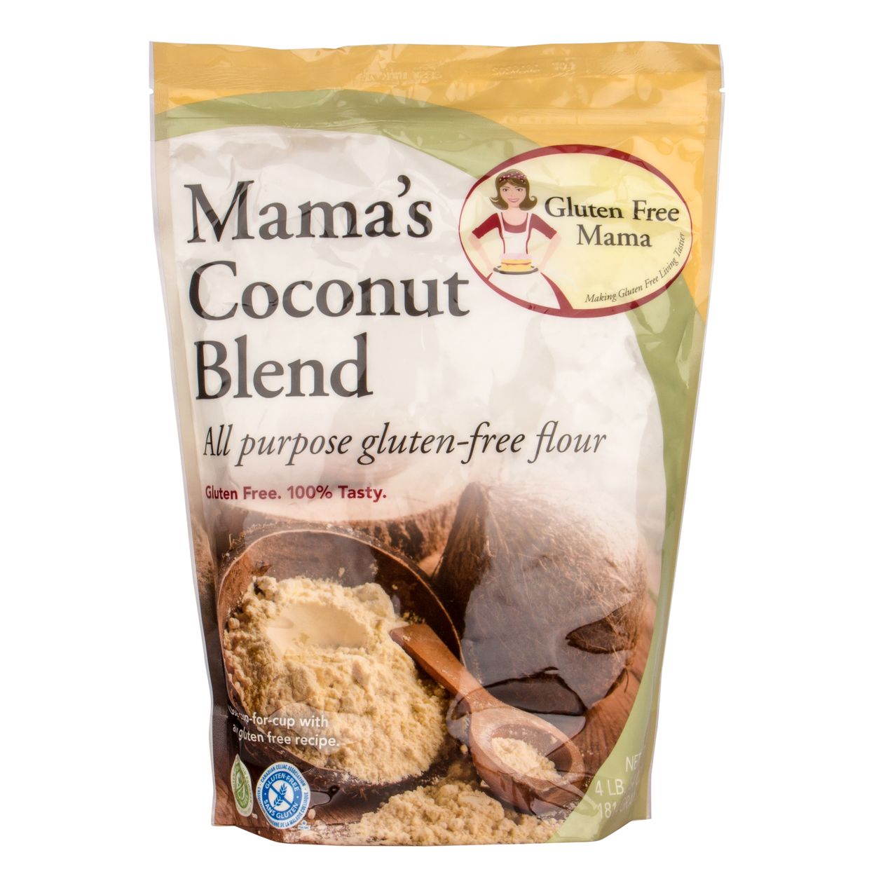 Mama's almond blend flour top