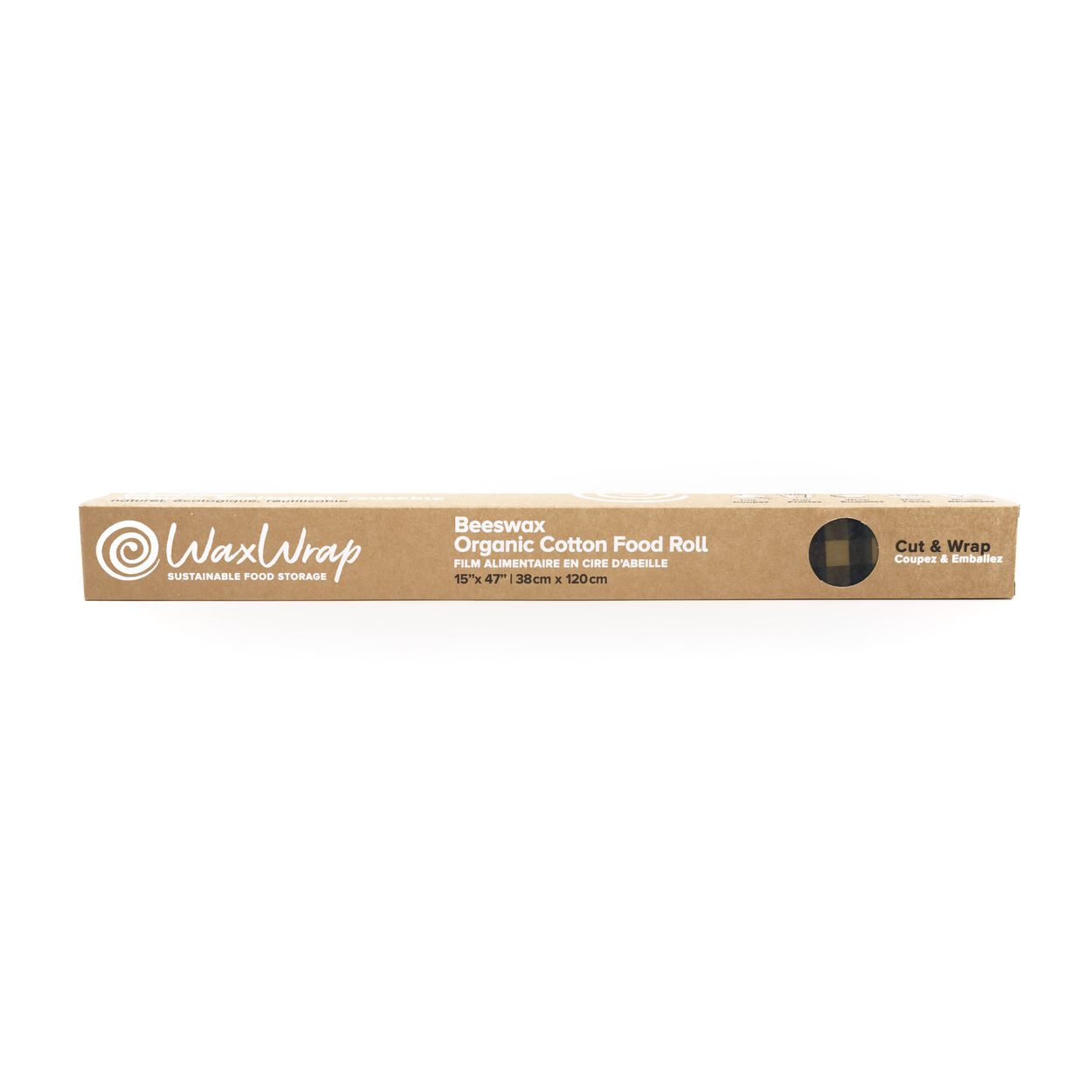 WaxWrap Beeswax Organic Cotton Food Roll - Azure Standard