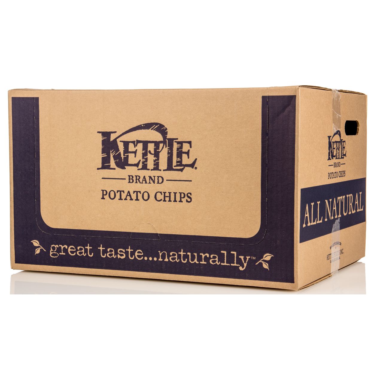 Kettle Brand Unsalted Potato Chips, 5 Oz Bags (Pack Of 15) - Kettle Cooked