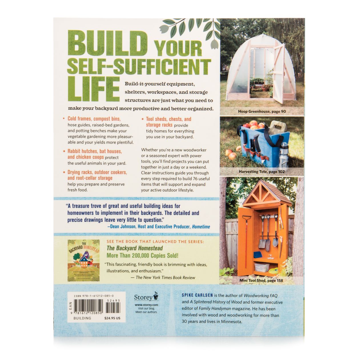 Books The Backyard Homestead Book Of Building Projects Azure