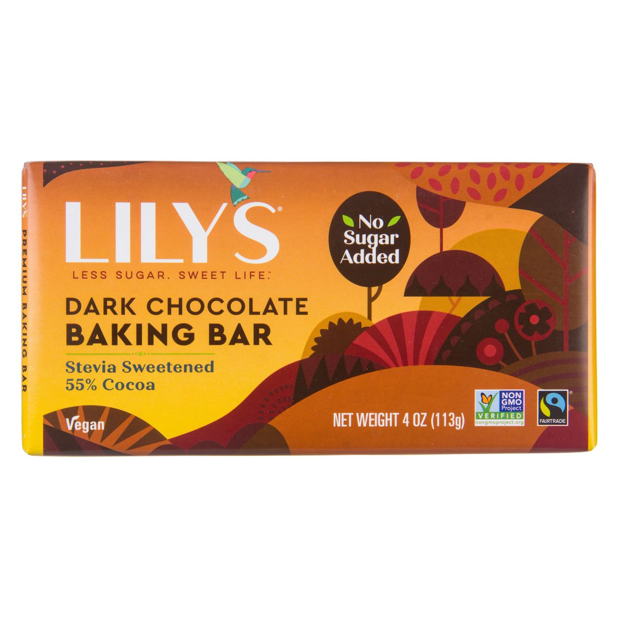Lily S Baking Bar 55 Premium Dark Chocolate Stevia Sweet Azure Standard Baking decorations & dessert toppings. lily s sweets