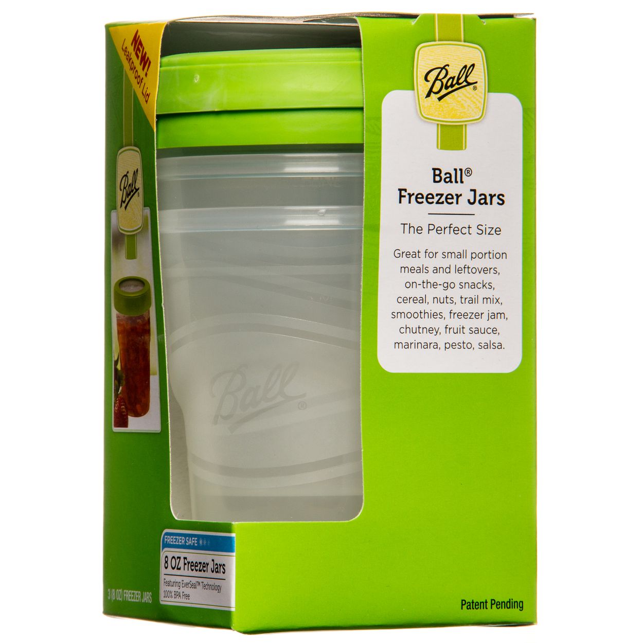 Plastic Freezer Jars 8 oz –