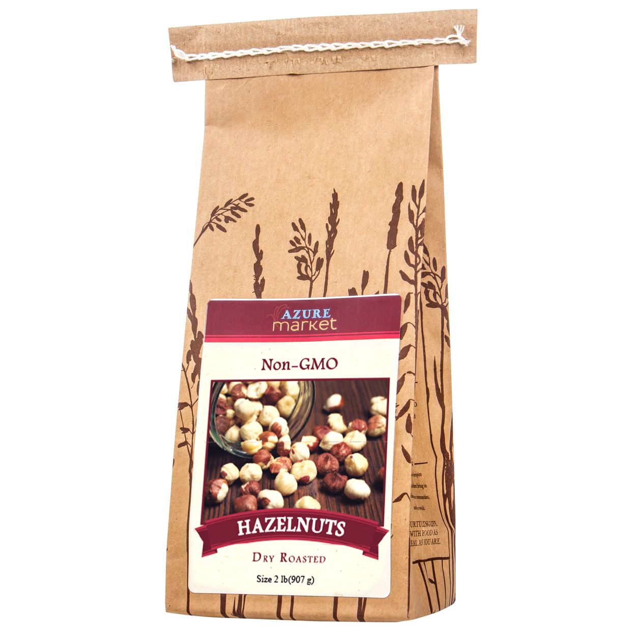 Azure Market Hazelnuts, Dry Roasted - Azure Standard