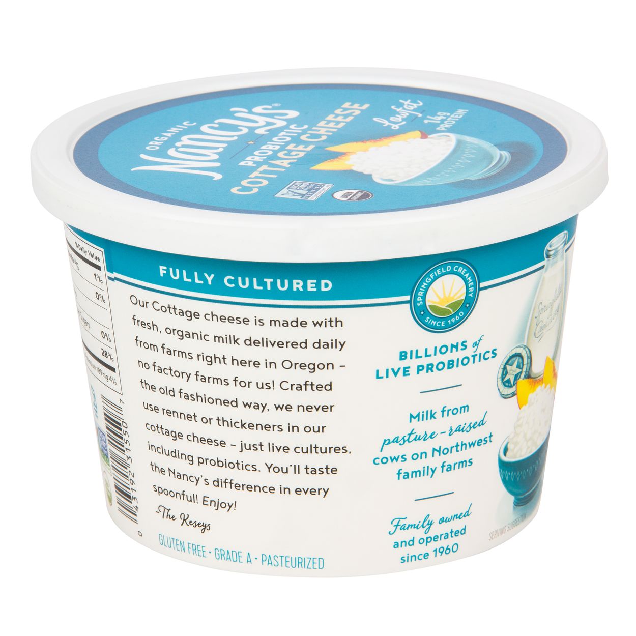 Nancy S Cottage Cheese Lowfat Organic Azure Standard