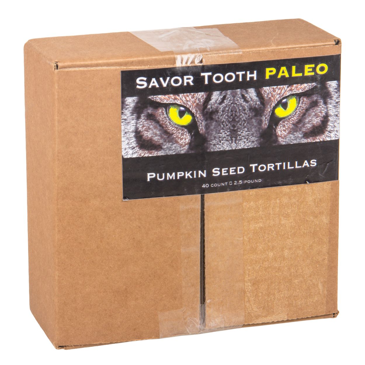 Savor Tooth Paleo Tortillas, 7 inch Pumpkin Seed, Organic, Frozen