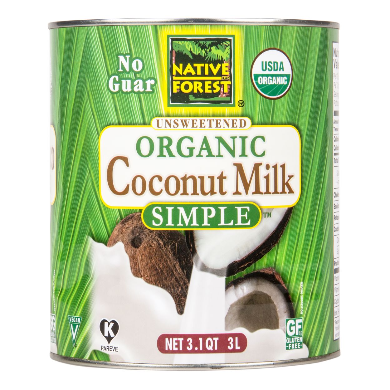 Native Forest Coconut Milk, Simple, Organic - Azure Standard