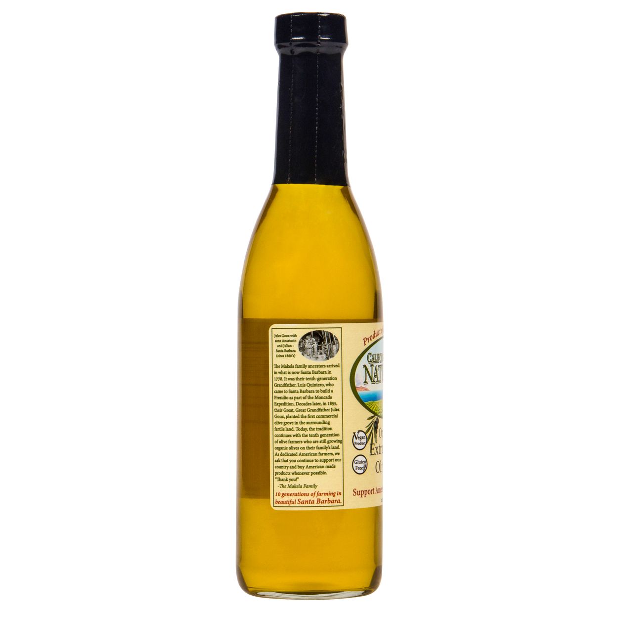 California Coast Naturals Olive Oil, Extra Virgin, Organic - Azure