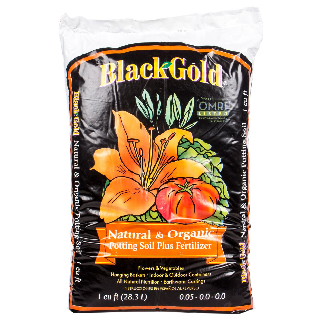 Black Gold Potting Soil Natural and Organic Mix - Azure Standard