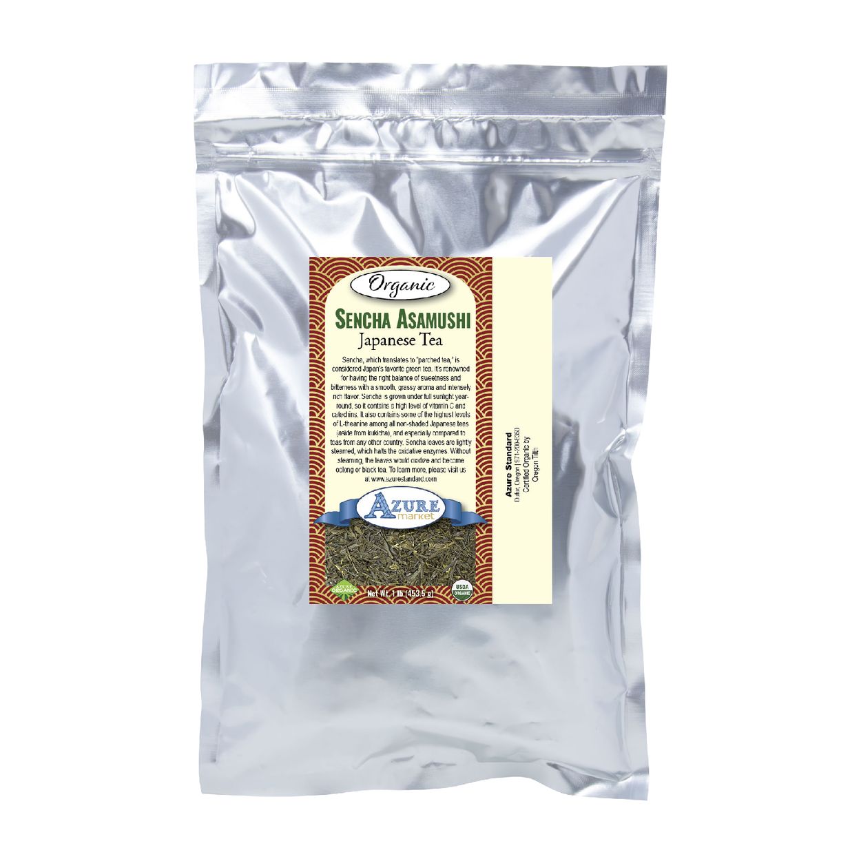 Azure Market Organics Sencha Asamushi, Organic - Azure Standard