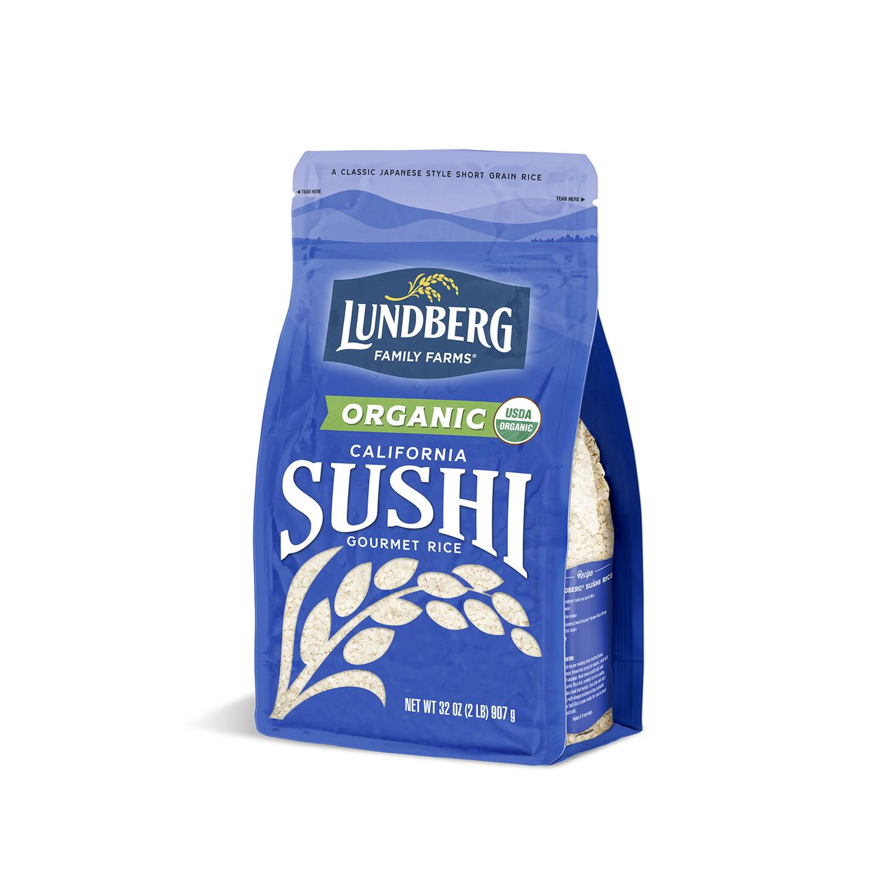 Lundberg Rice, California, Sushi, Organic, Gluten Free - Azure