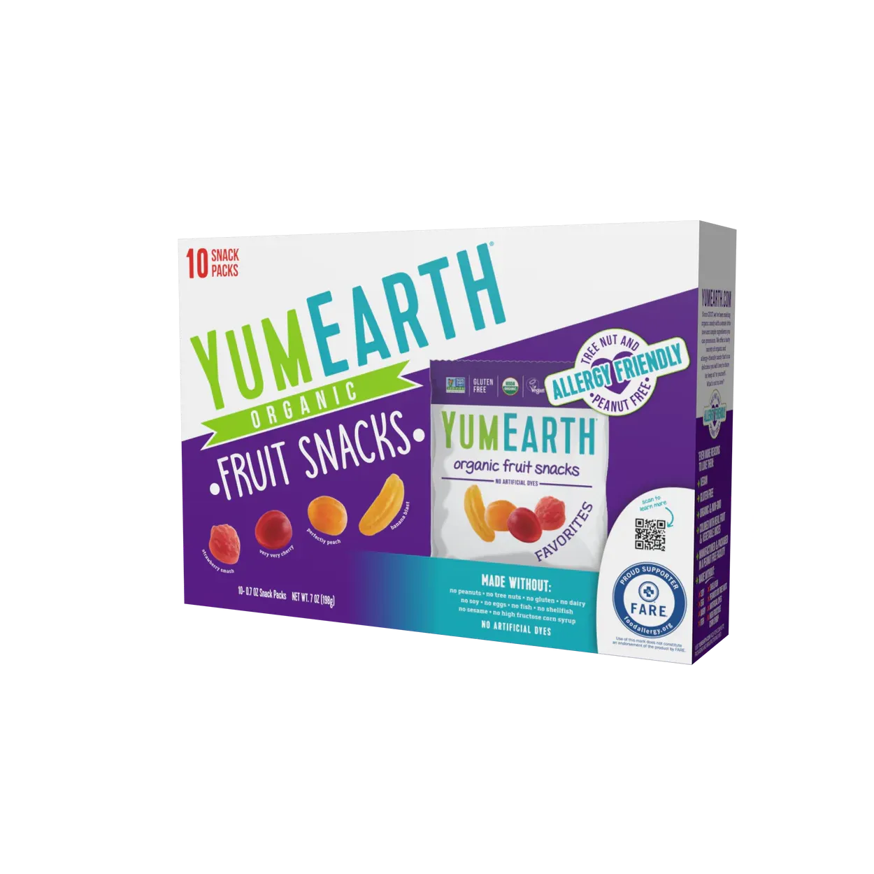 Yum Earth Fruit Snacks, Snack Pack, Organic - Azure Standard