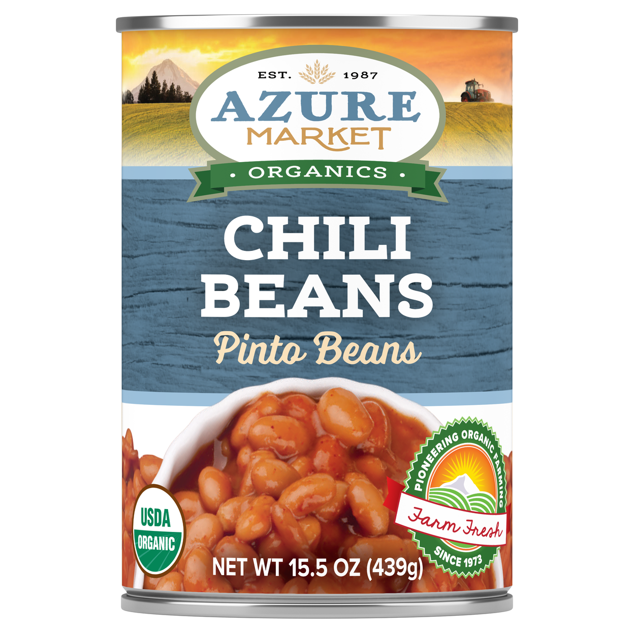 Azure Market Organics Chili Beans, Organic - Azure Standard