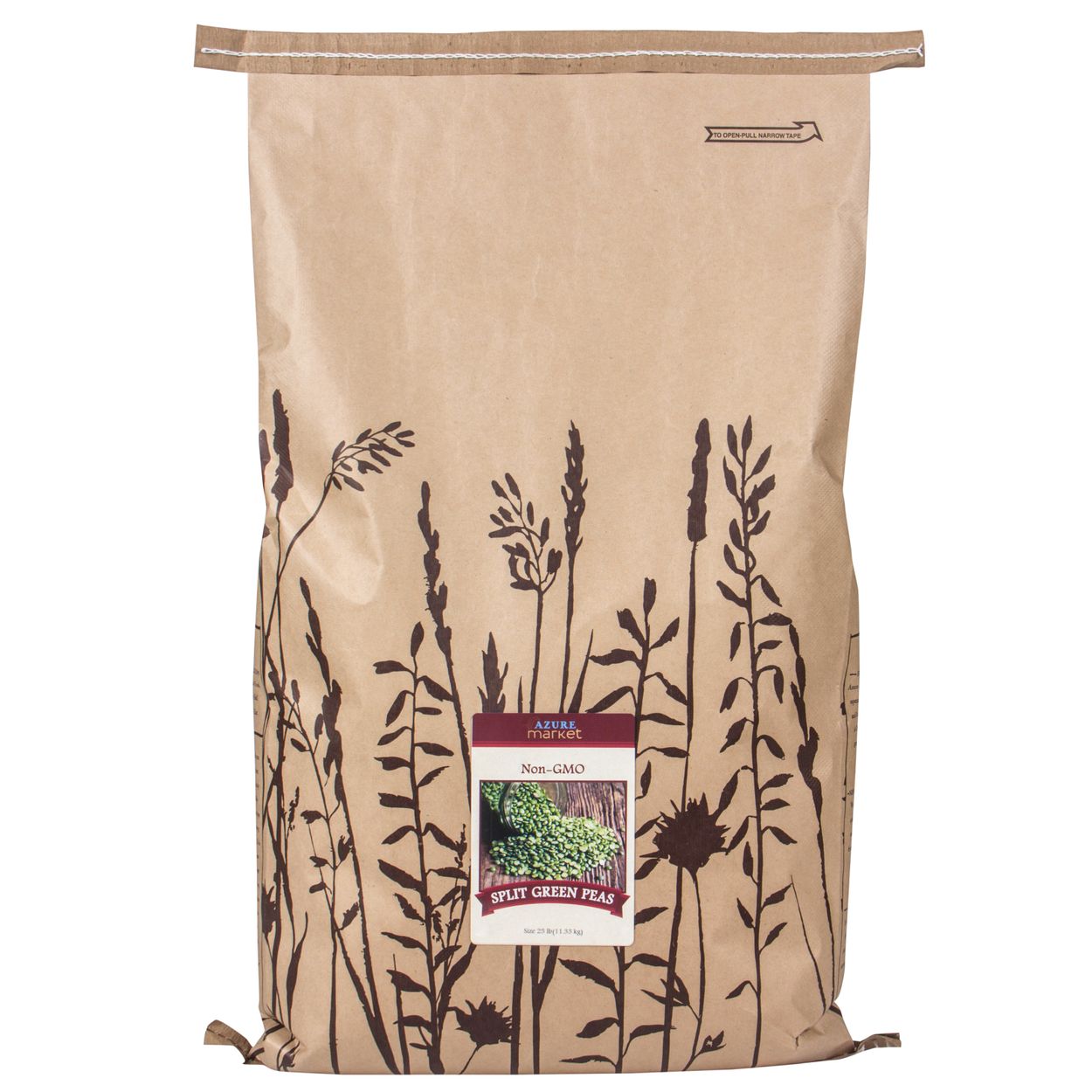 Azure Market Peas Green, Split - Azure Standard