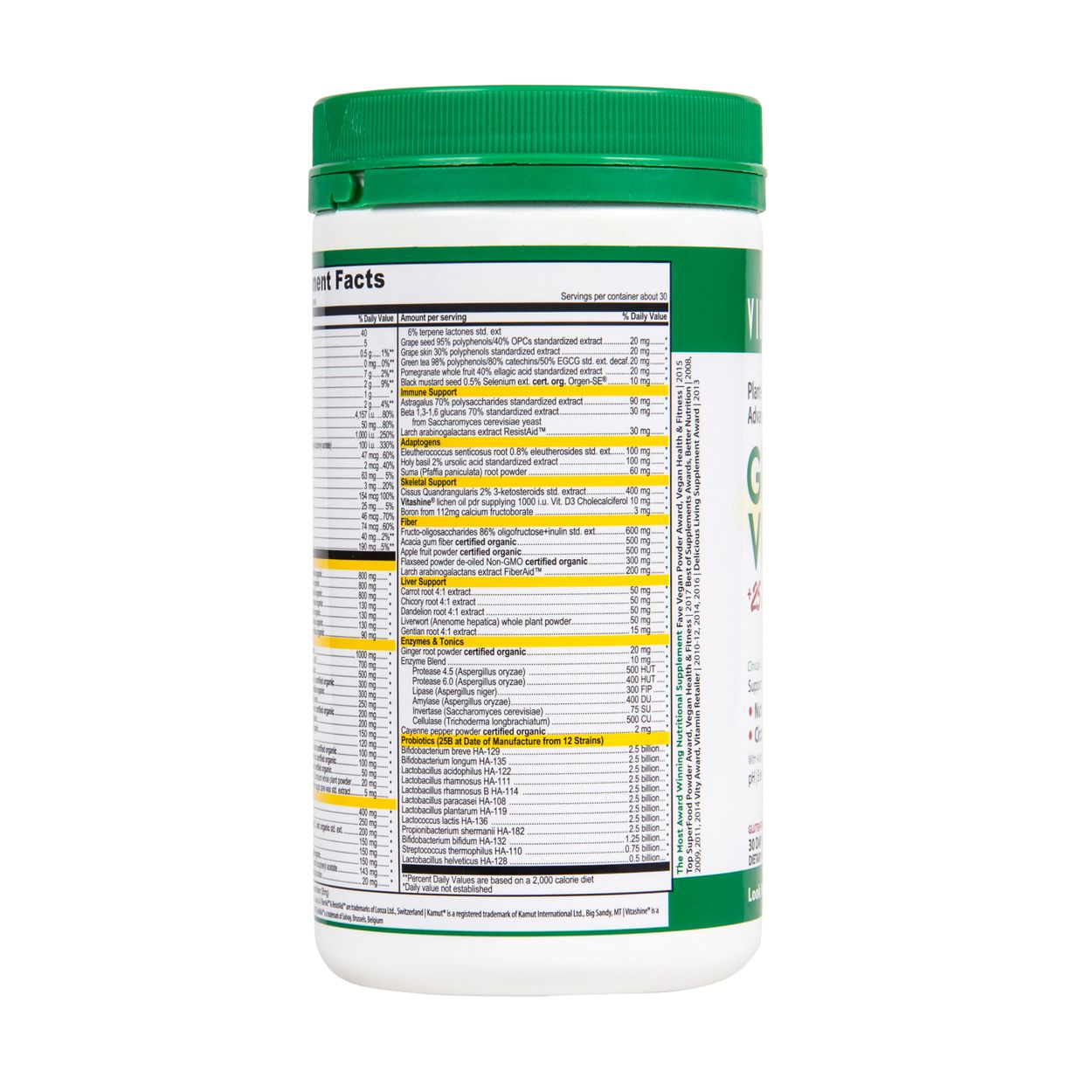 Green Vibrance, 30 day Powder, 12.5 oz