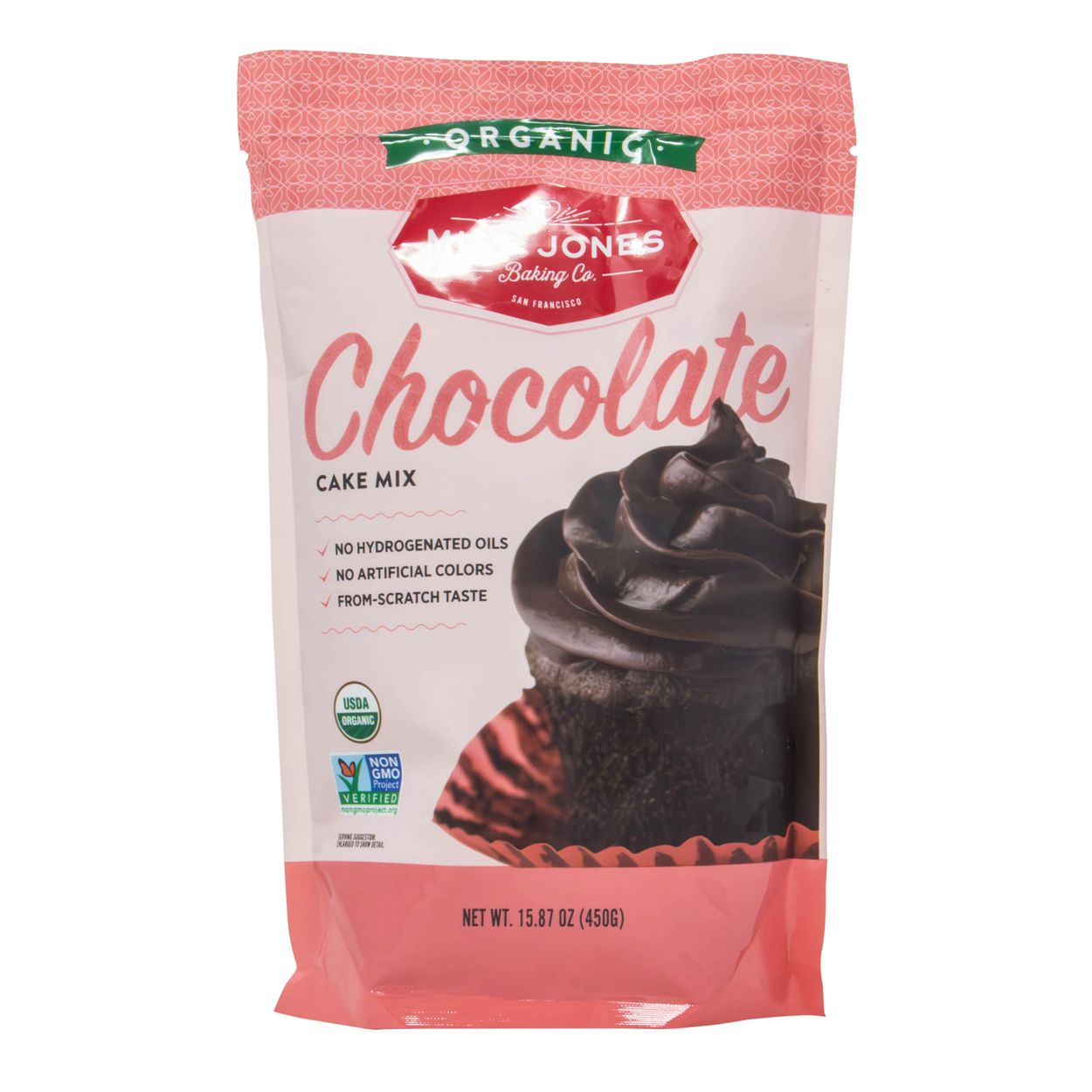 Miss Jones Baking Company Cake Mix, Chocolate, Organic - Azure