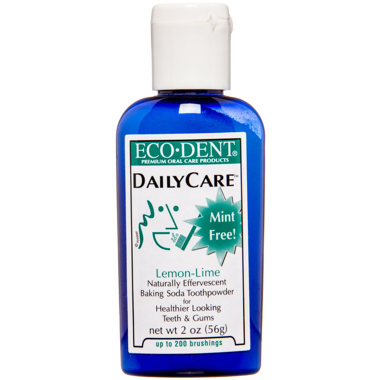 Eco-Dent Tooth Powder, Lemon-Lime - Azure Standard