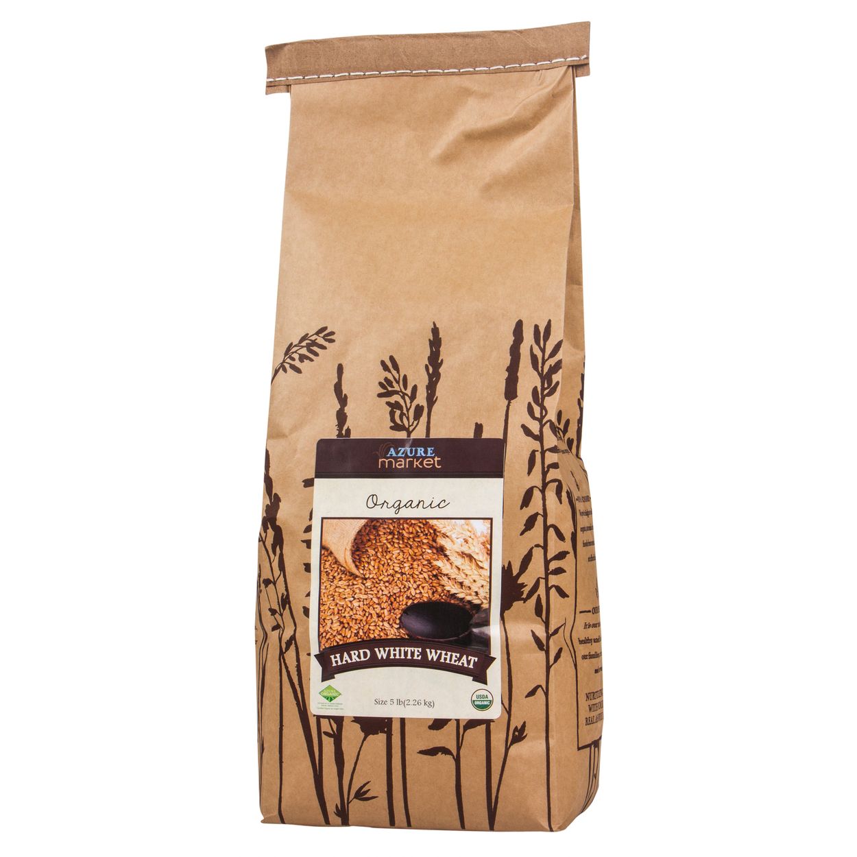 Azure Market Organics Hard White Wheat Organic Azure Standard