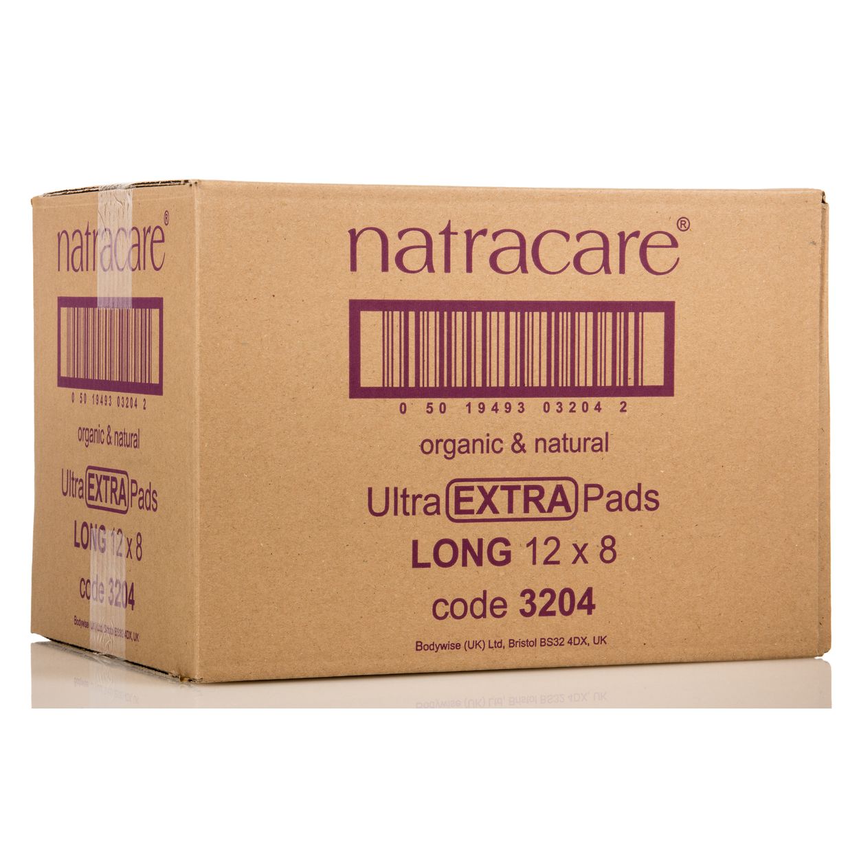 Natracare Ultra Extra Pads, Long with wings - Azure Standard