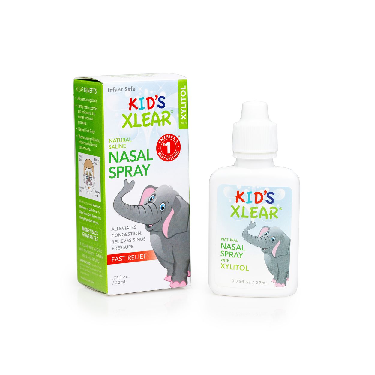 Xlear Inc Kid's Saline Nasal Spray - Azure Standard