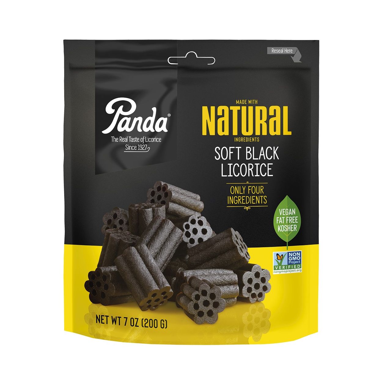Panda Black Licorice Chews - Azure Standard