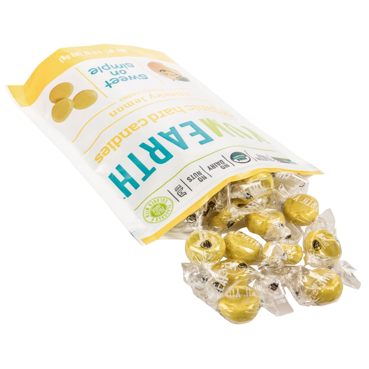 Yum Earth Drops, Cheeky Lemon, Organic - Azure Standard