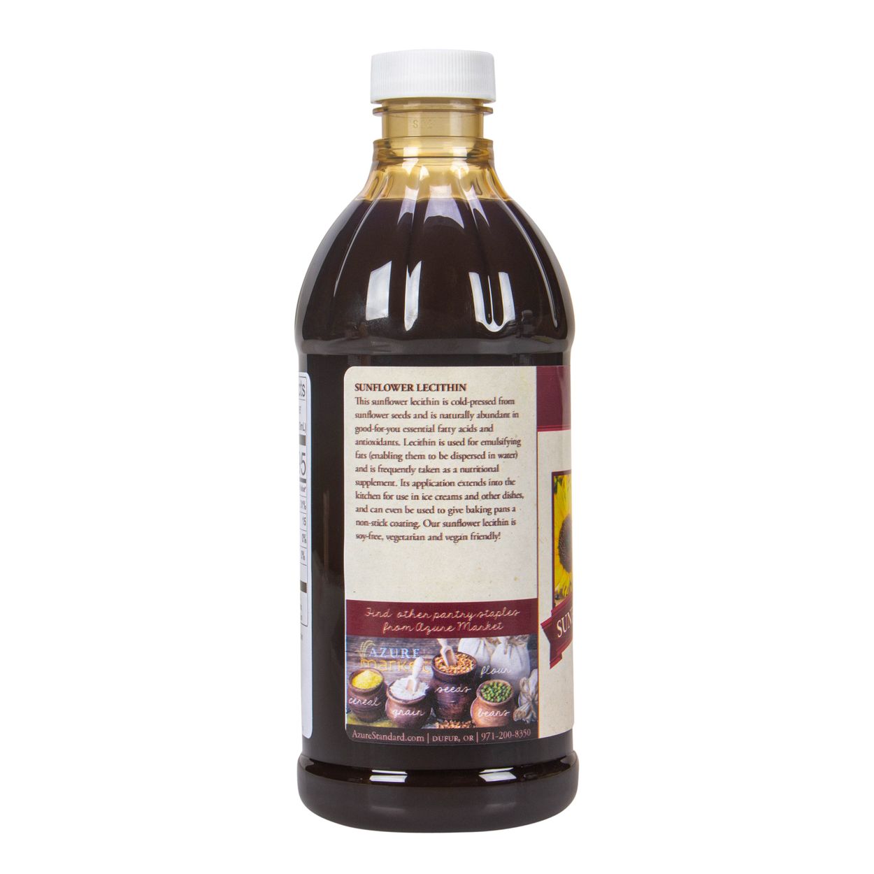 Azure Market Sunflower Lecithin, Liquid - Azure Standard