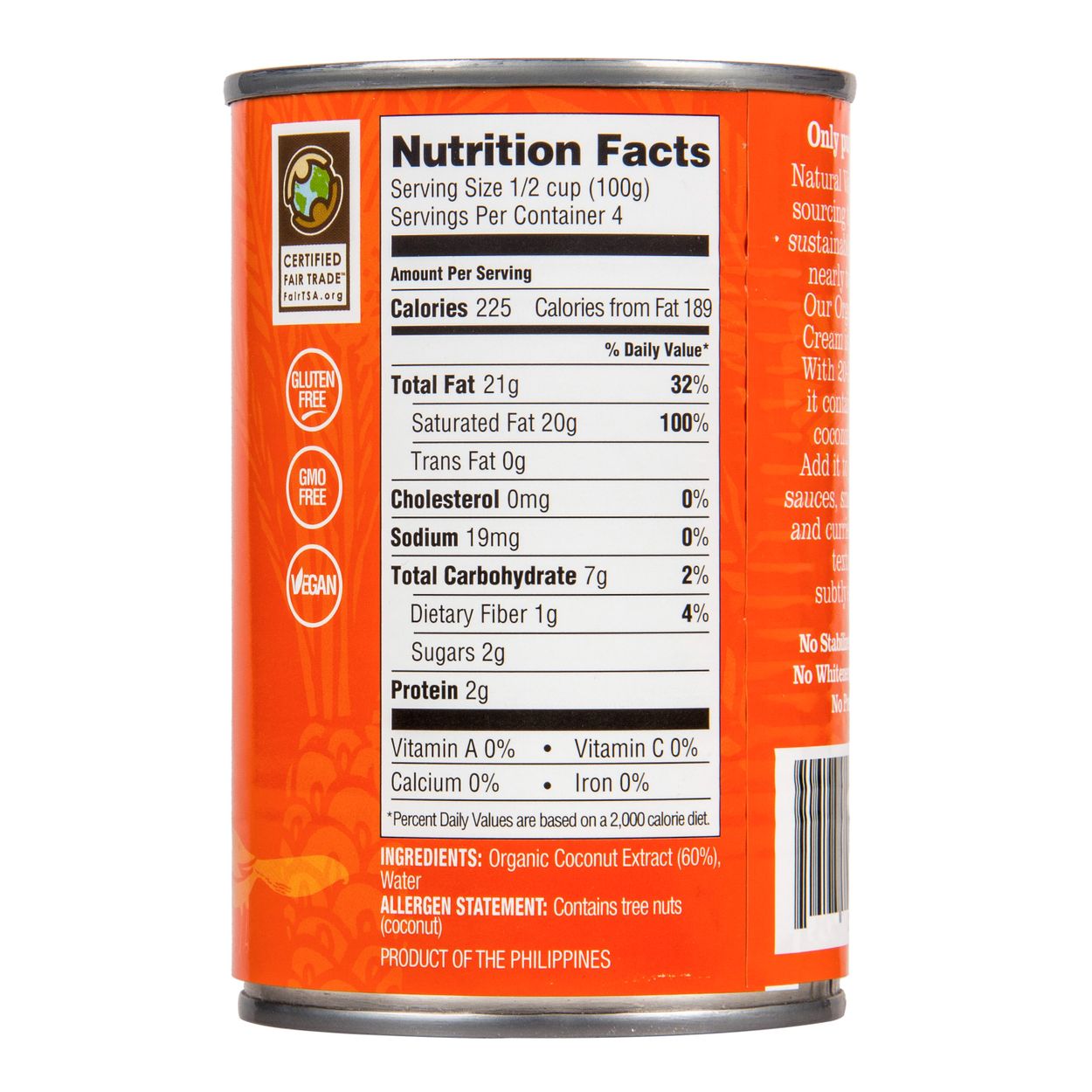 Natural Value Coconut Cream, Organic - Azure Standard
