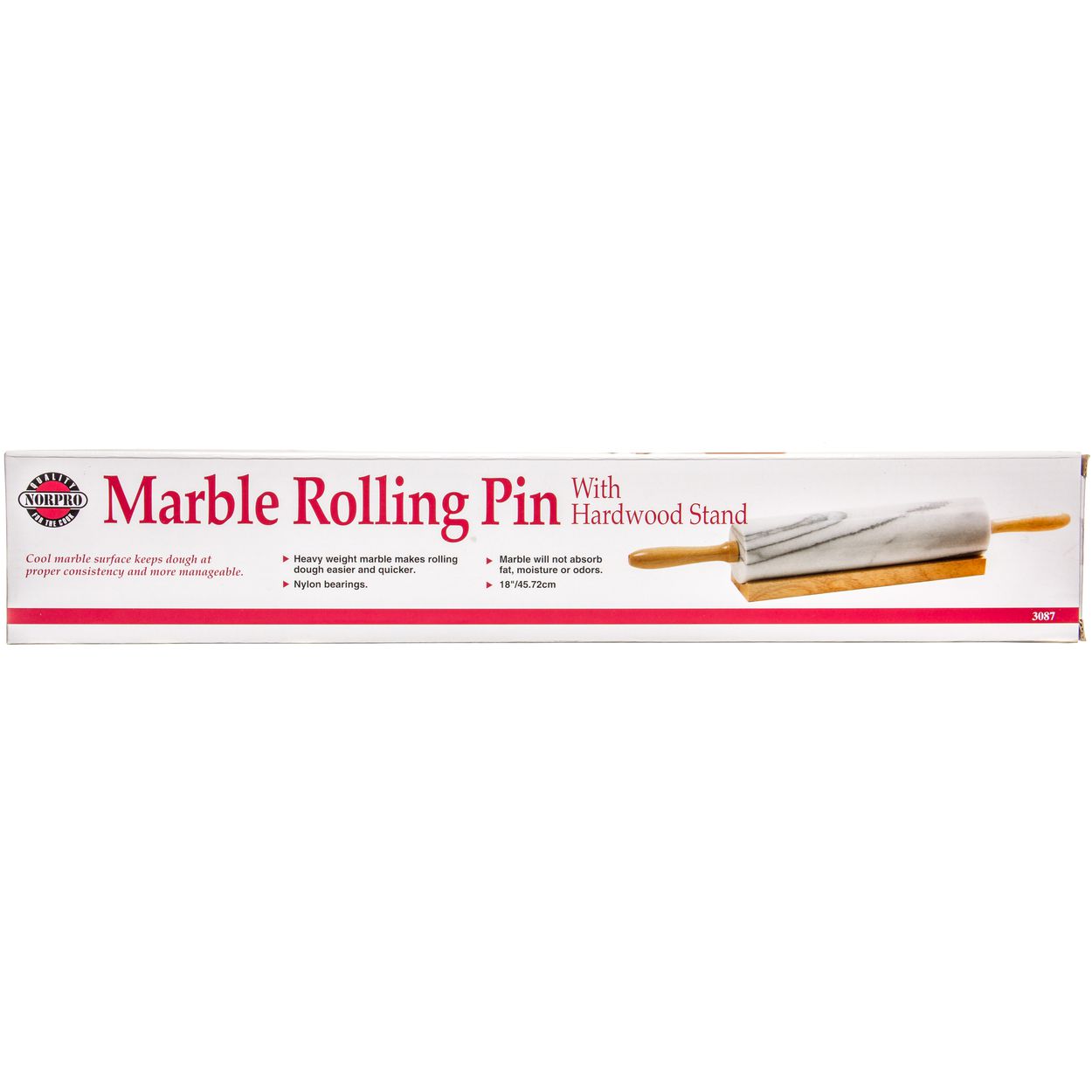 As Shown Norpro Marble Rolling Pin 
