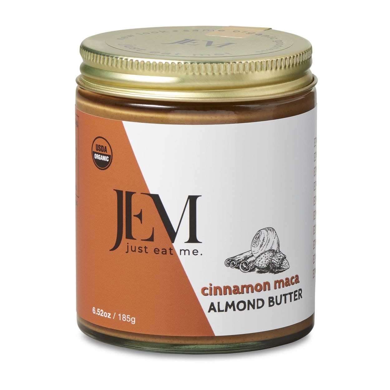 Jem Specialty Nut Butter Almond Butter, Cinnamon Maca, Organic