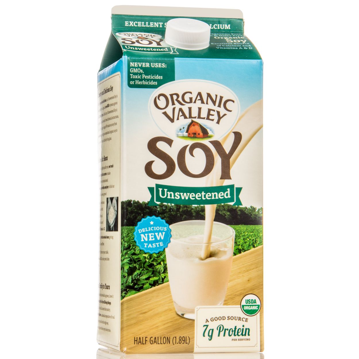 Organic Valley Soy Milk, Unsweetened, Organic - Azure Standard