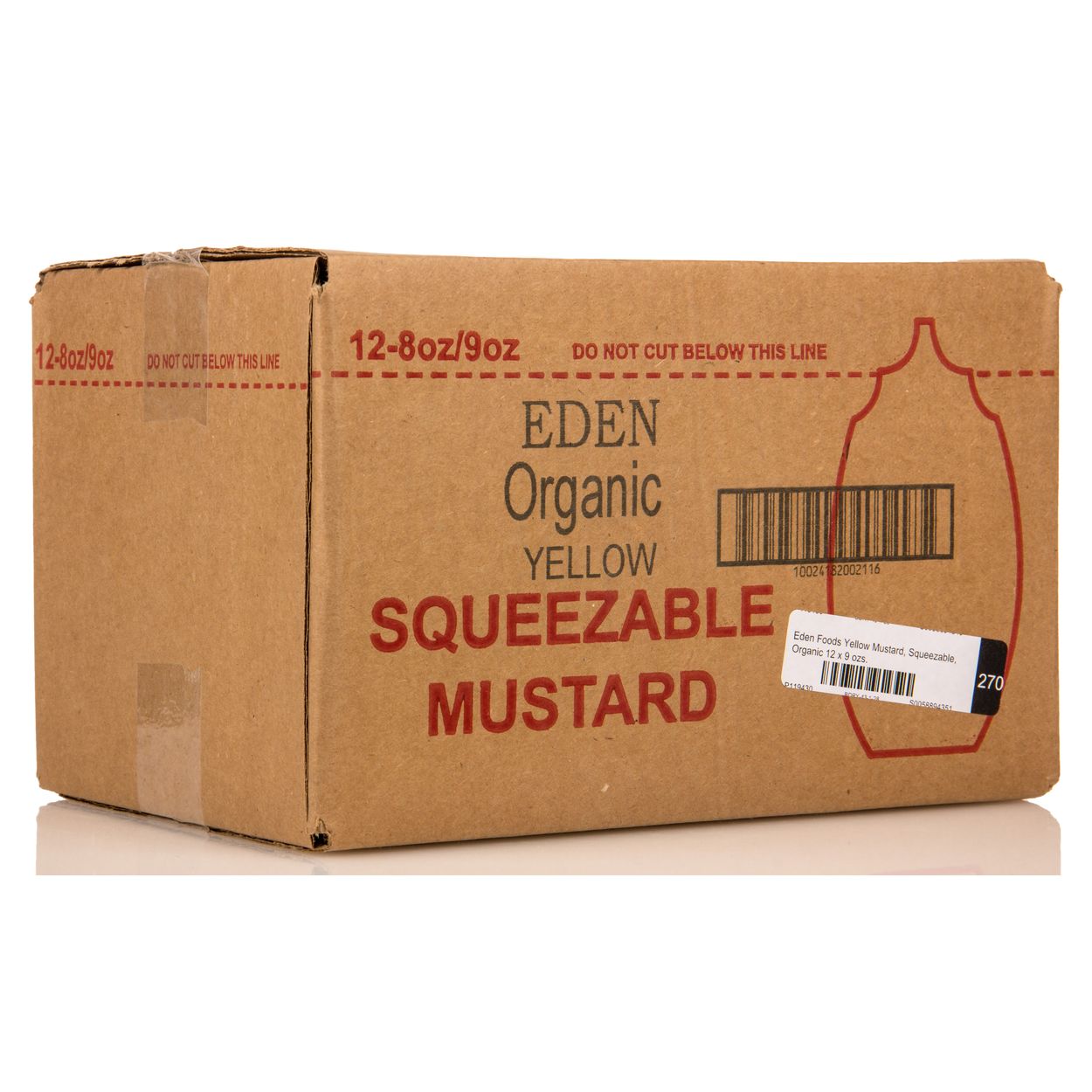 Eden Foods Yellow Mustard, Squeezable, Organic - Azure Standard