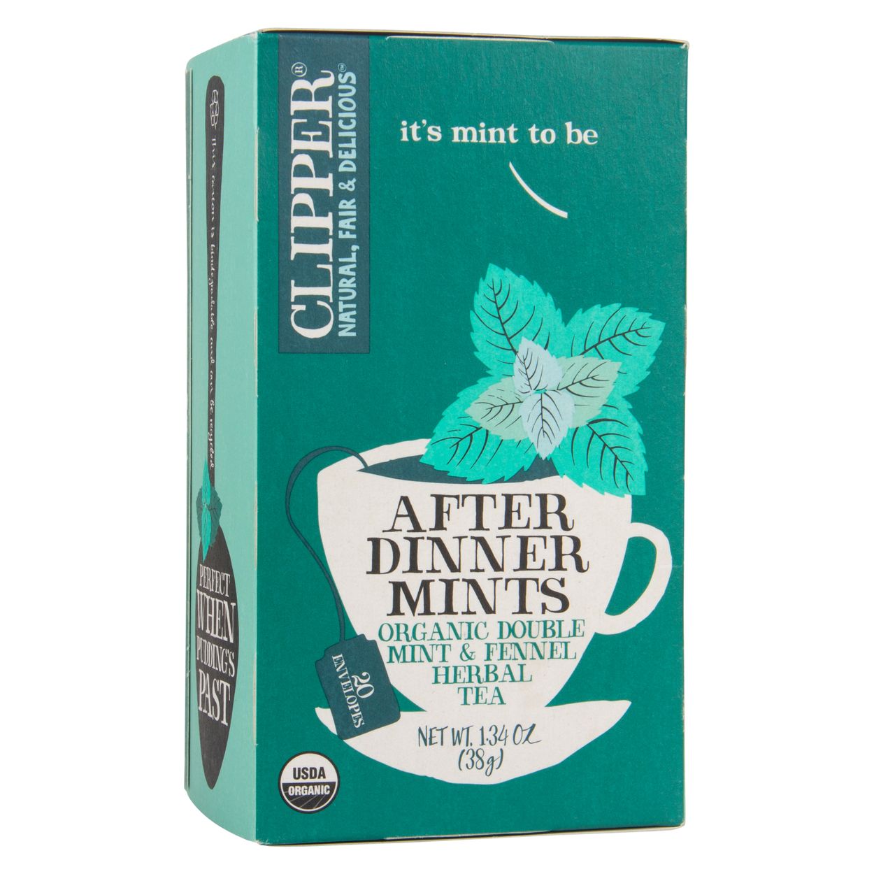 Clipper After Dinner Mints, Herbal Tea, Organic - Azure Standard