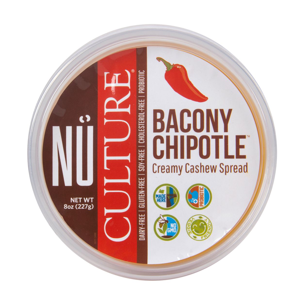 NuCulture Bacony Chipotle, Cultured Cashew Spread - Azure Standard