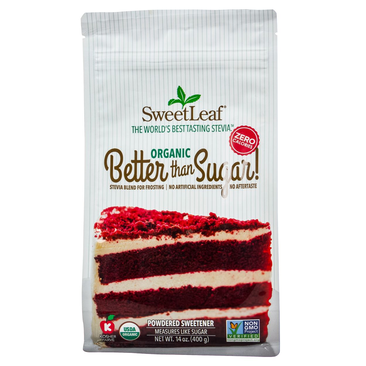 Sweet Leaf Stevia Blend For Frosting Powdered Sweetener Organic Azure Standard