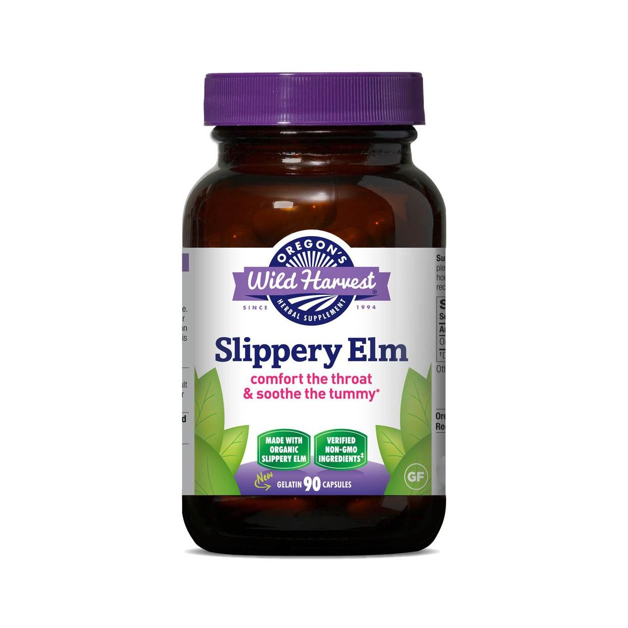 Oregon's Wild Harvest Slippery Elm, Organic - Azure Standard