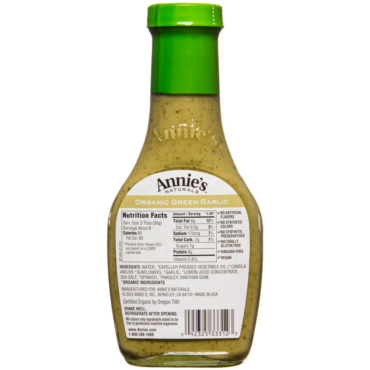 garlic salad dressing green bottle Garlic Expressions main image 1