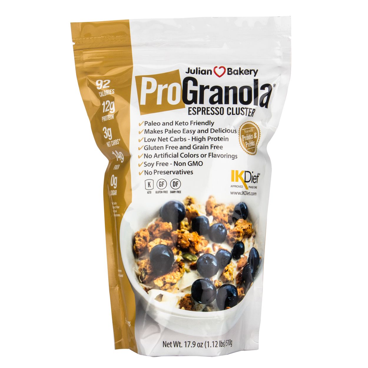 Julian Bakery ProGranola, Espresso Cluster - Azure Standard