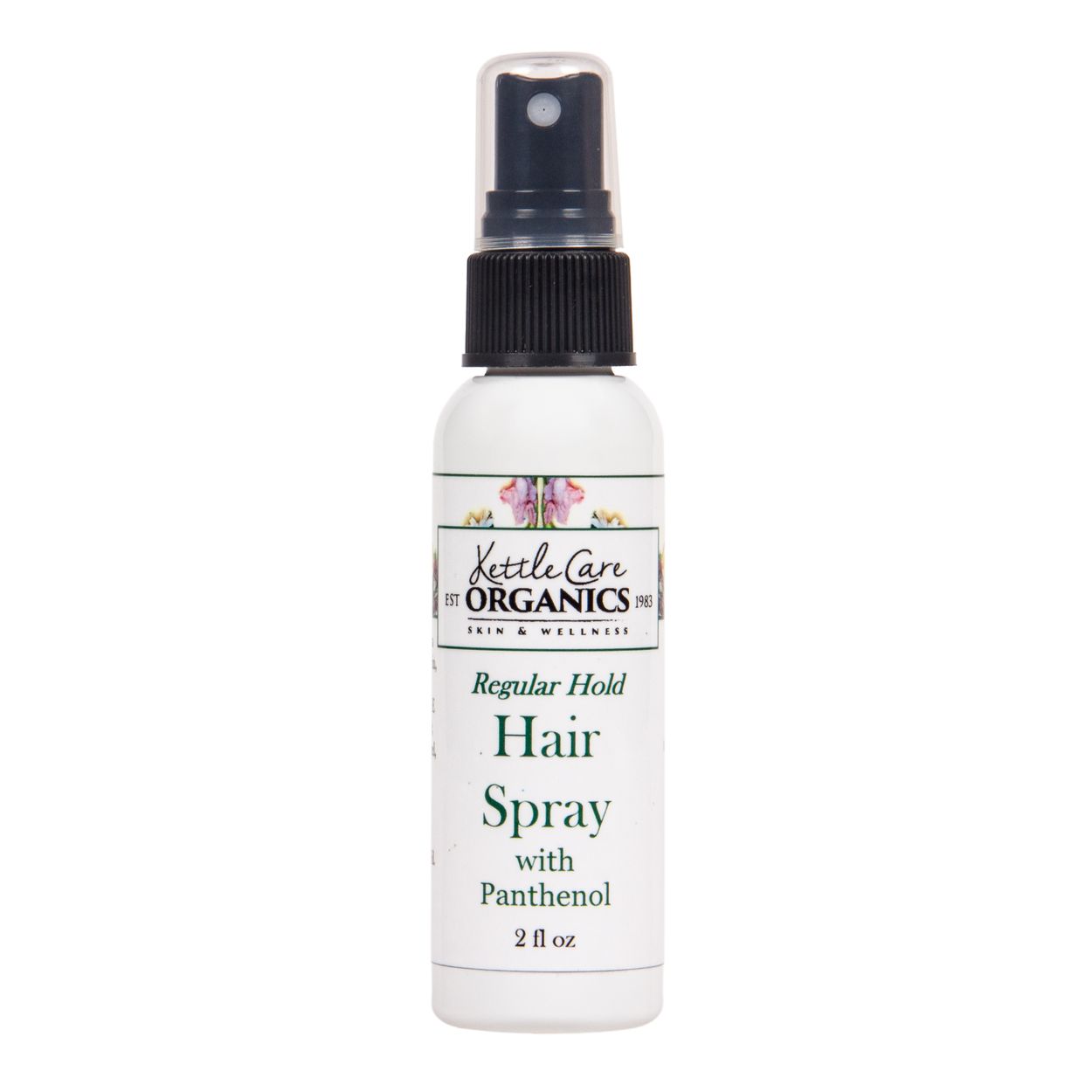 Kettle Care Hair Spray Regular Hold With Panthenol Natural Travel Size Azure Standard