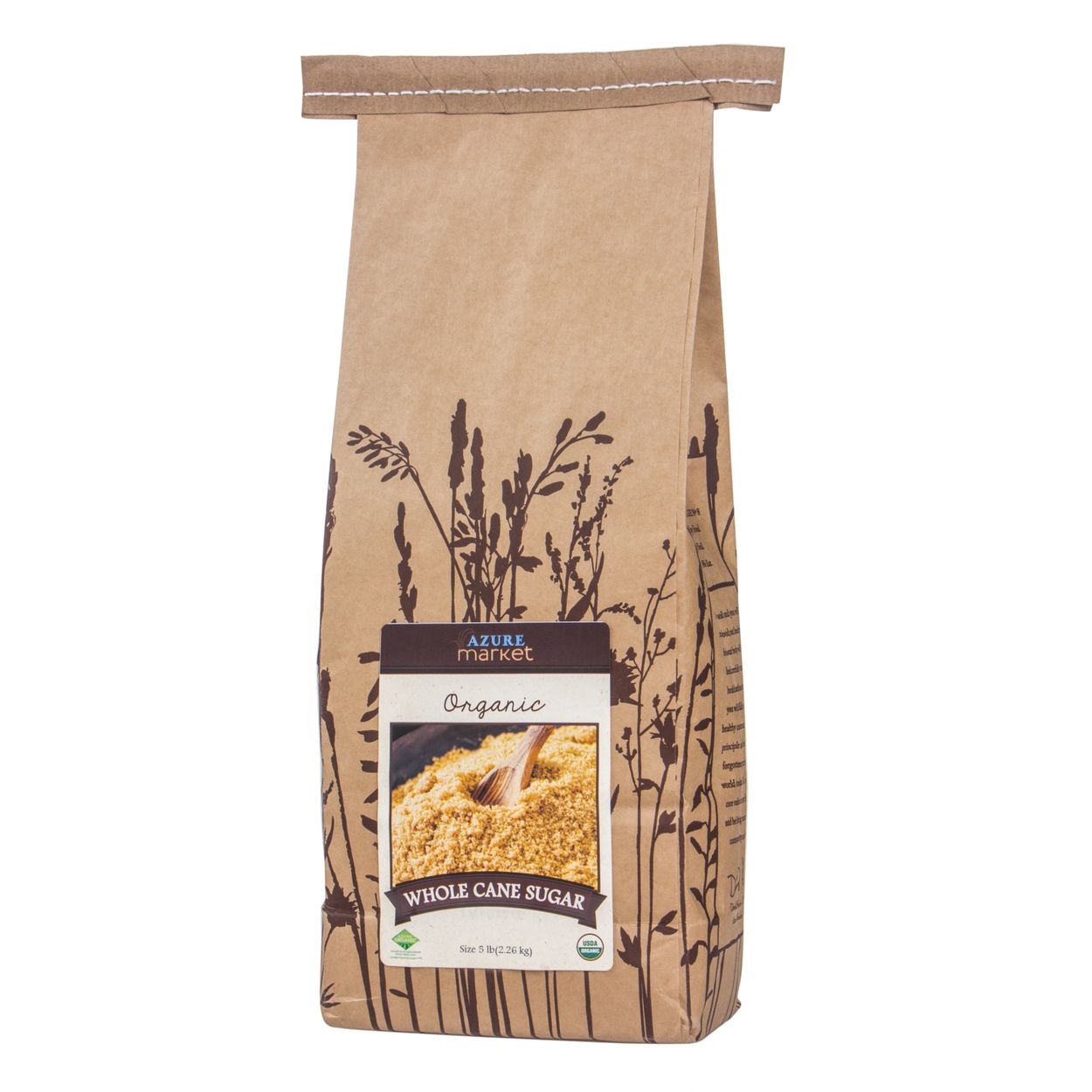 Azure Market Organics Big Country Whole Cane Sugar, Organic