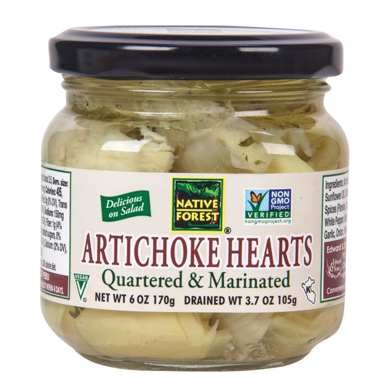 Native Forest Artichoke Hearts, Marinated - Azure Standard