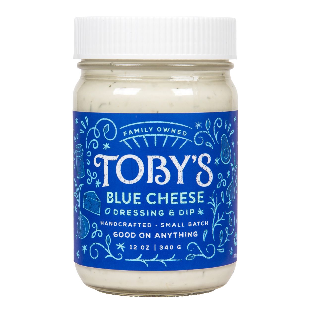 Toby S Blue Cheese Salad Dressing Azure Standard