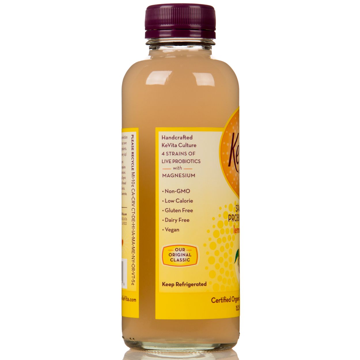 KeVita Lemon Ginger, Organic - Azure Standard