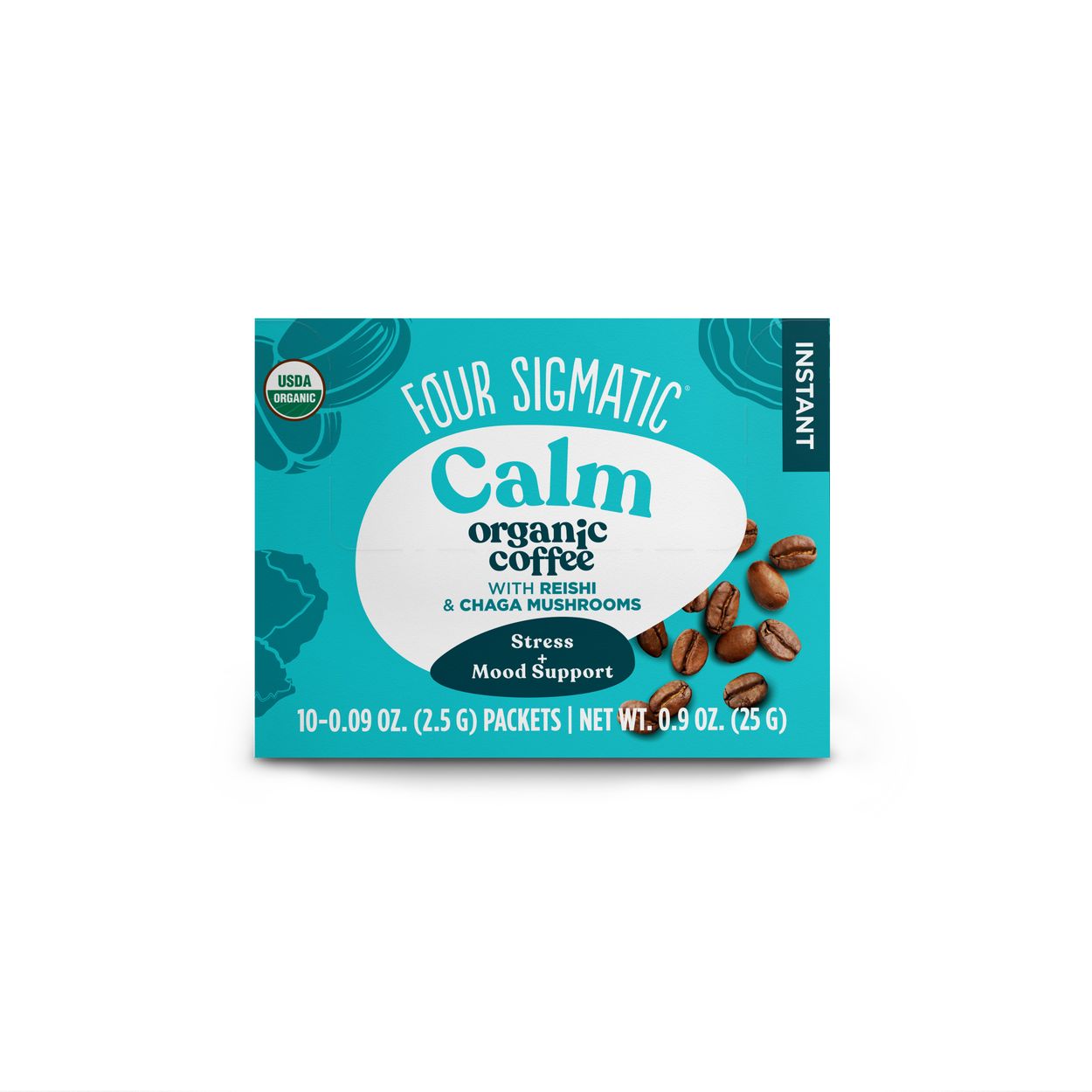 Four Sigmatic Calm, Instant Coffee, Organic - Azure Standard