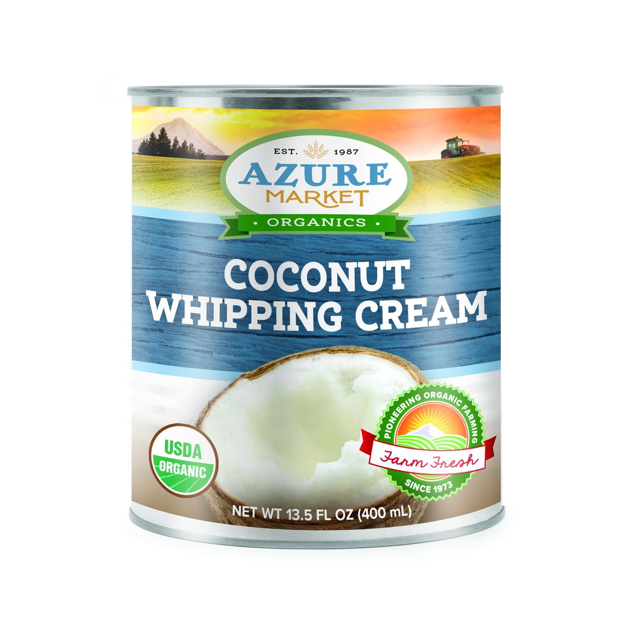 Azure Market Organics Coconut Whipping Cream, Organic - Azure Standard